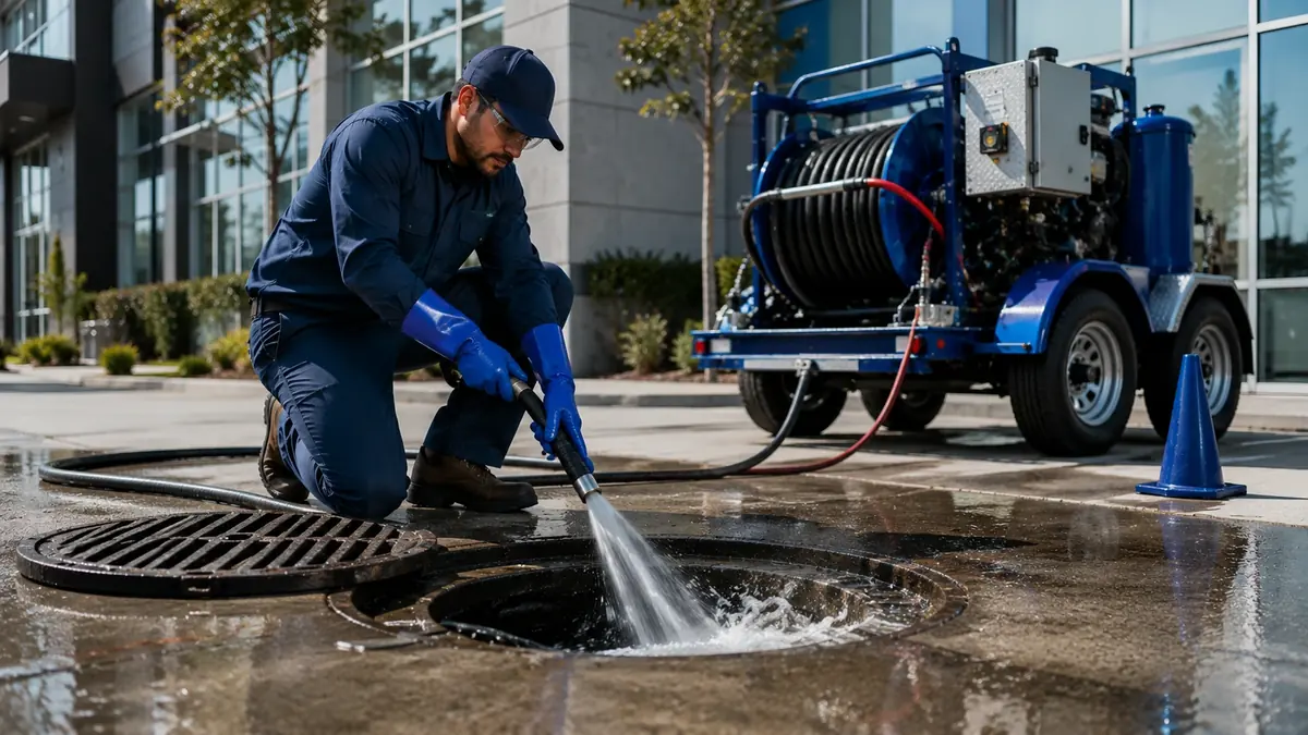 Commercial Hydro Jet Drain Cleaning in Penngrove